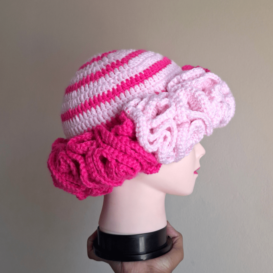 Powerfluff Ruffle Hat - Cleo Kalon Creations