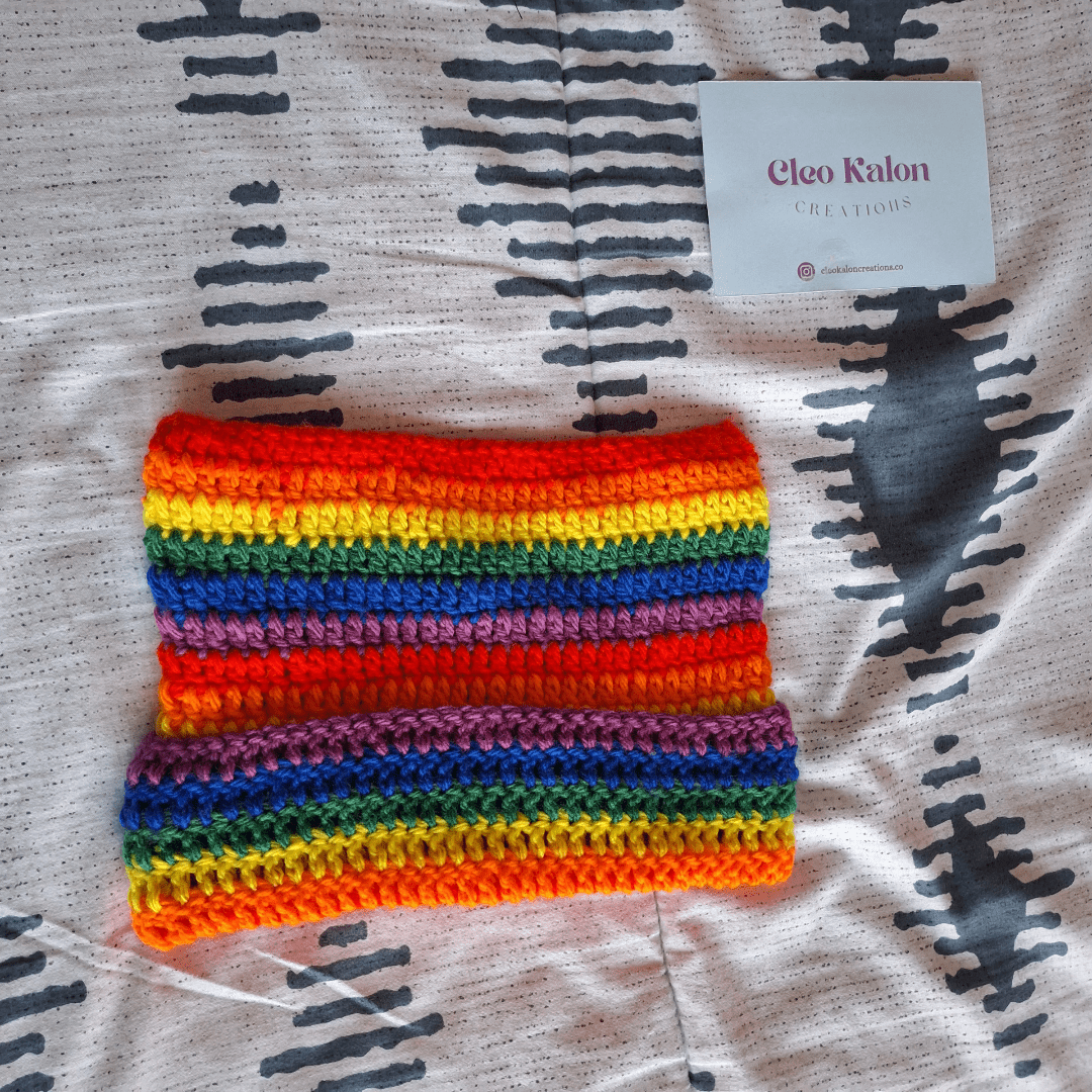 Pride Intensity Cat Beanie - Cleo Kalon Creations