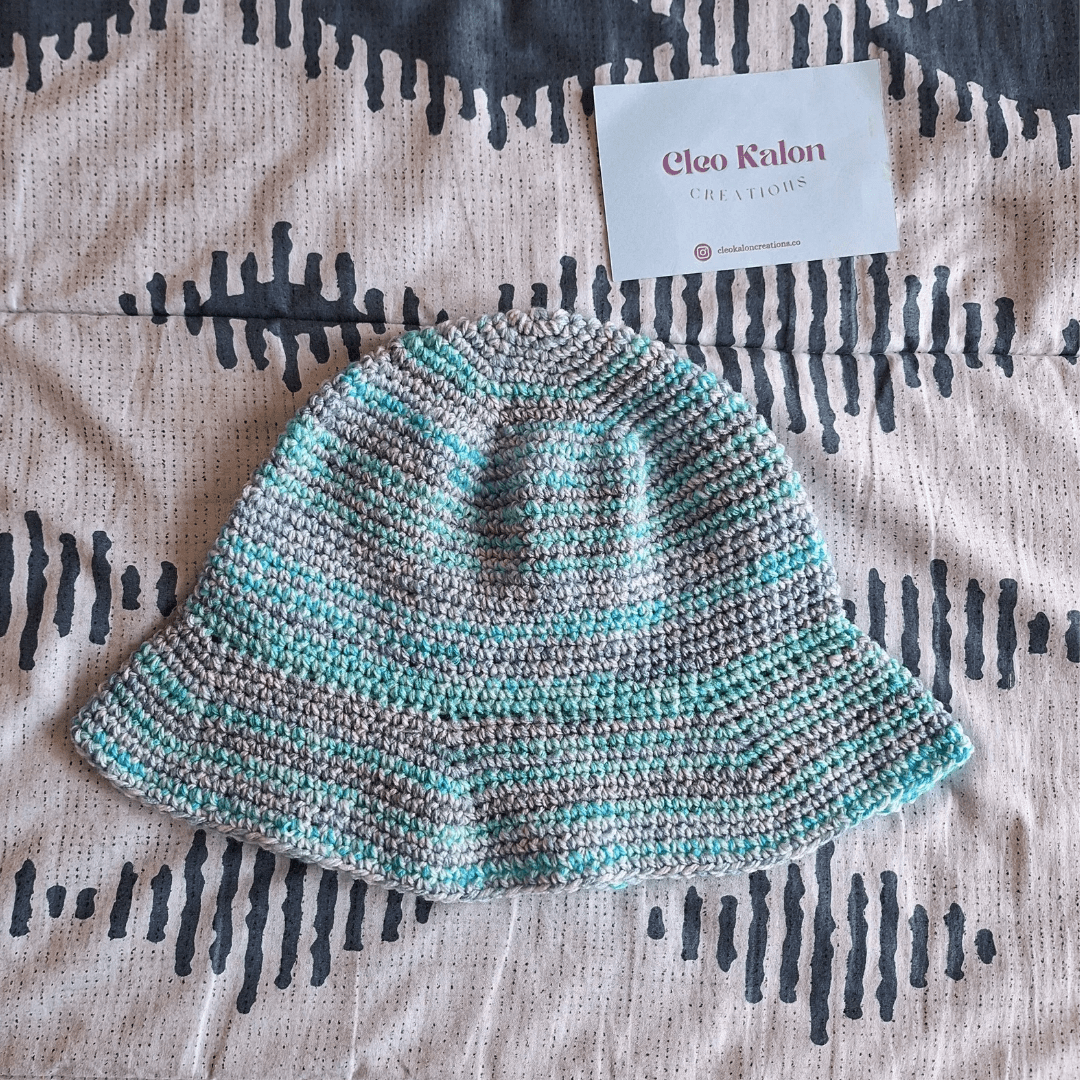 Print Solid Bucket Hat - Cleo Kalon Creations