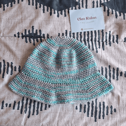 Print Solid Bucket Hat - Cleo Kalon Creations
