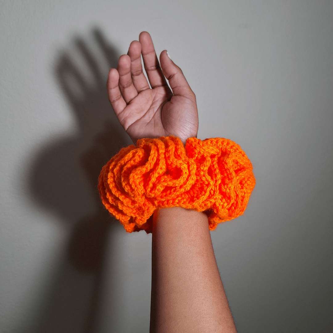 Ruffle Scrunchie - Cleo Kalon Creations