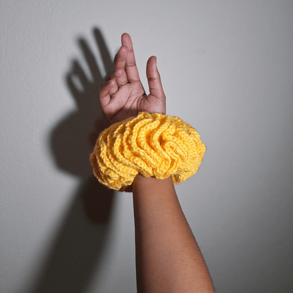 Ruffle Scrunchie - Cleo Kalon Creations