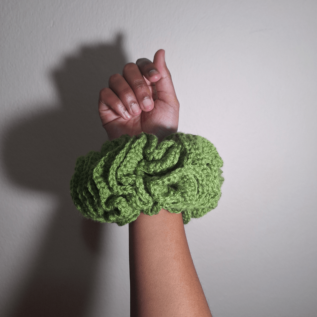 Ruffle Scrunchie - Cleo Kalon Creations