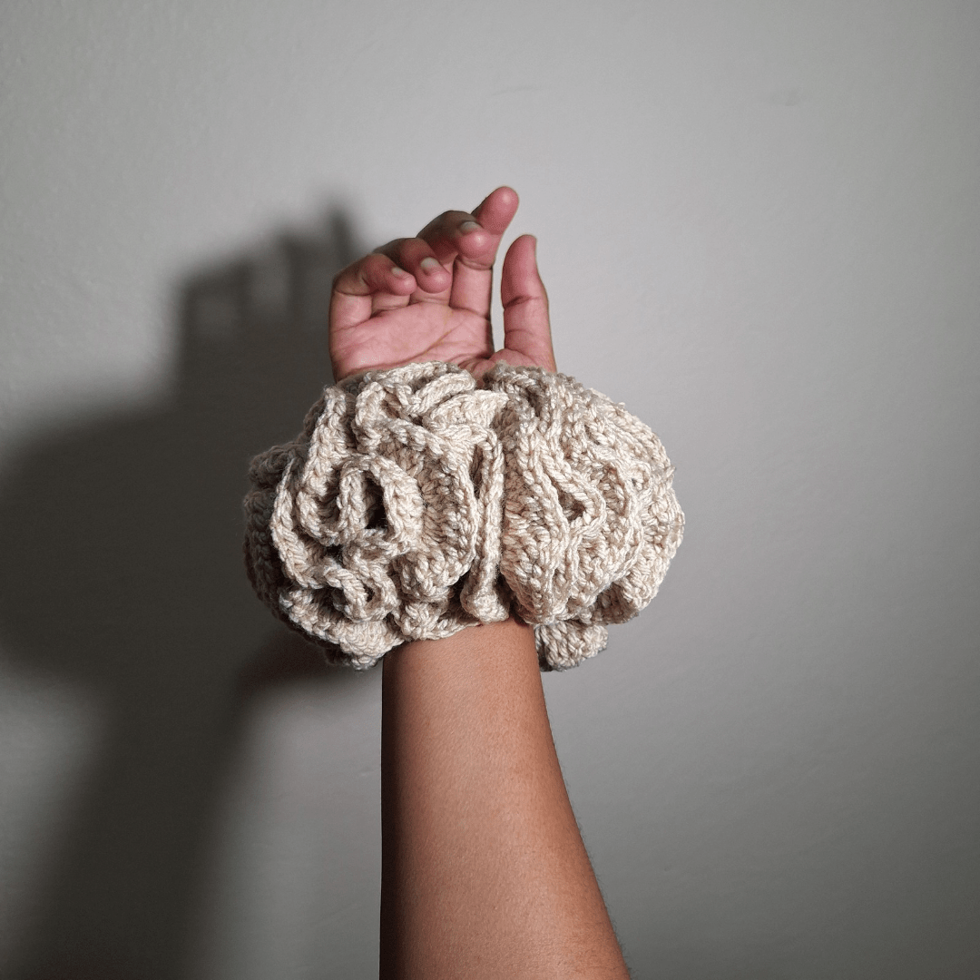 Ruffle Scrunchie - Cleo Kalon Creations
