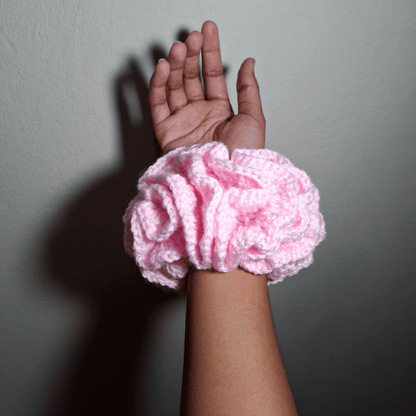 Ruffle Scrunchie - Cleo Kalon Creations