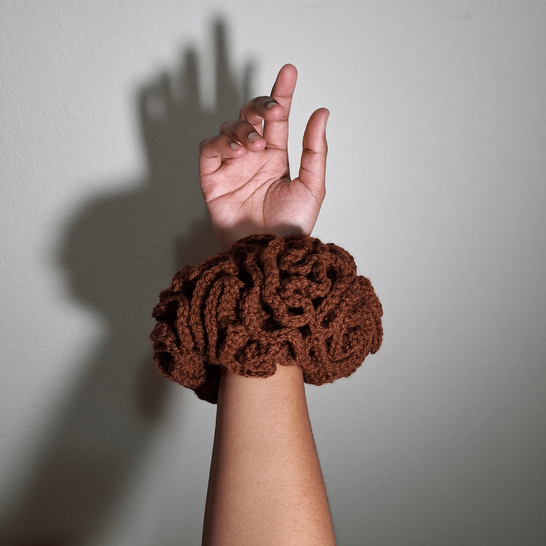 Ruffle Scrunchie - Cleo Kalon Creations