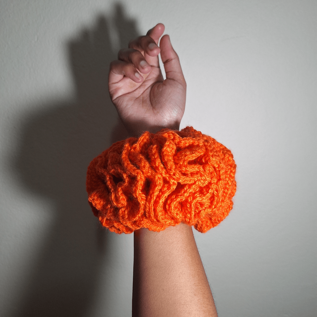 Ruffle Scrunchie - Cleo Kalon Creations
