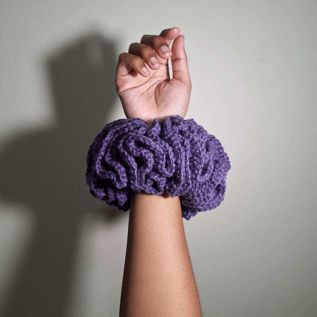 Ruffle Scrunchie - Cleo Kalon Creations