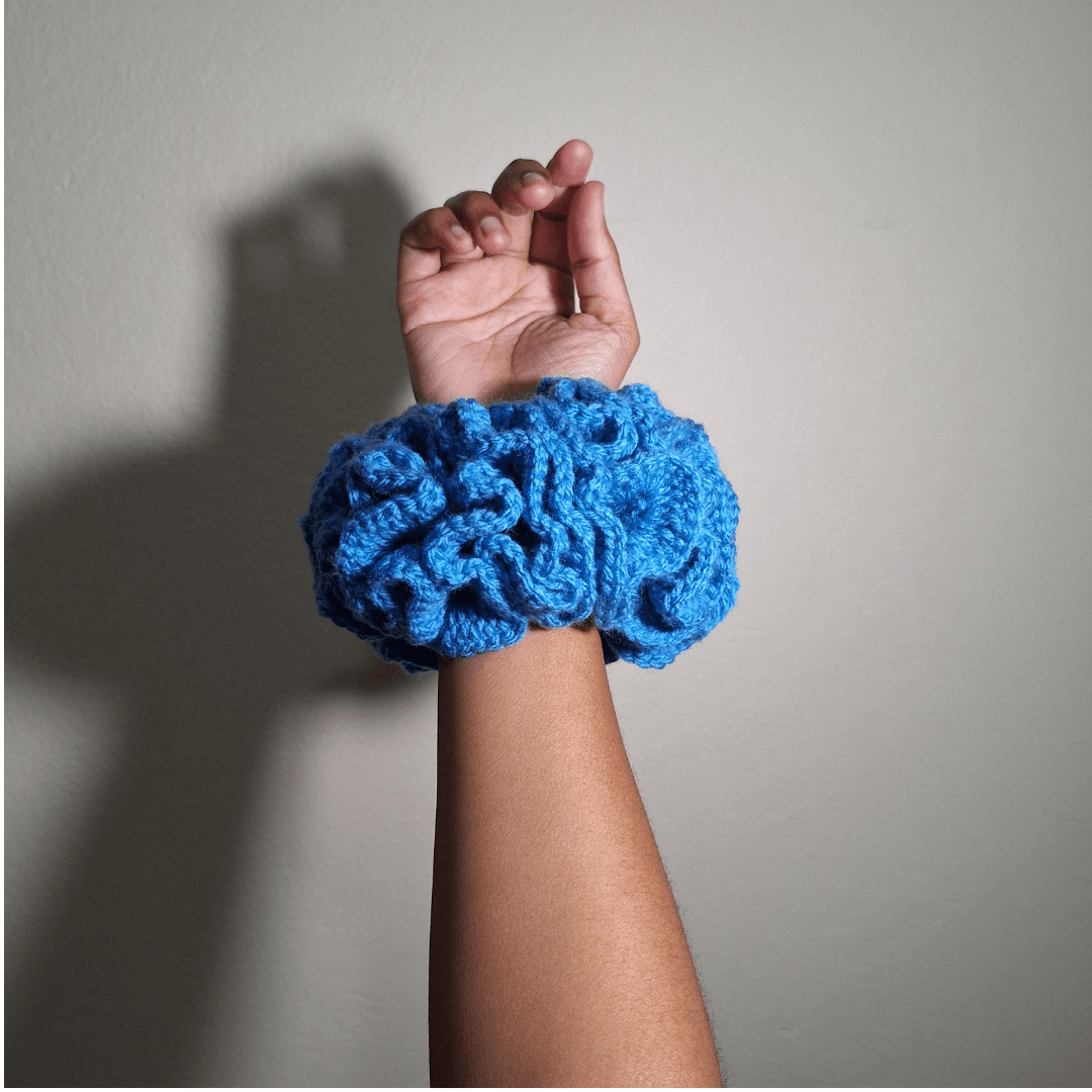 Ruffle Scrunchie - Cleo Kalon Creations