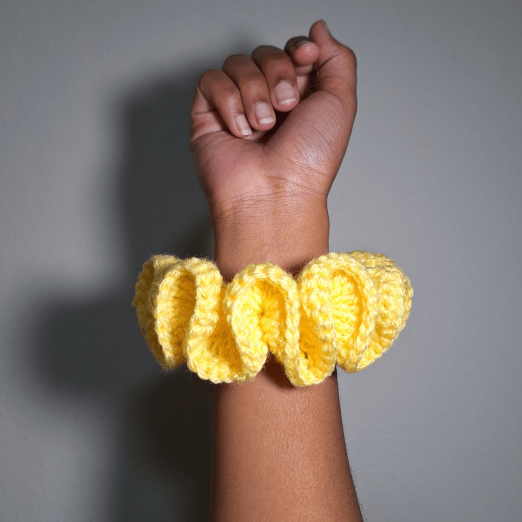 Wavy Scrunchie - Cleo Kalon Creations