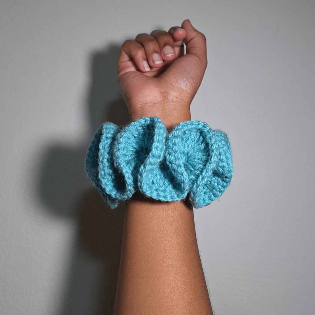 Wavy Scrunchie - Cleo Kalon Creations